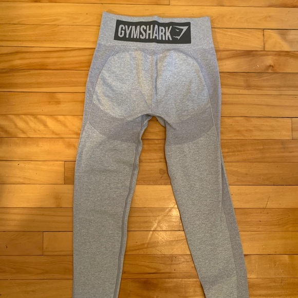 GYMSHARK Flex High Waisted leggings Grey/Blue - Picture 5 of 5